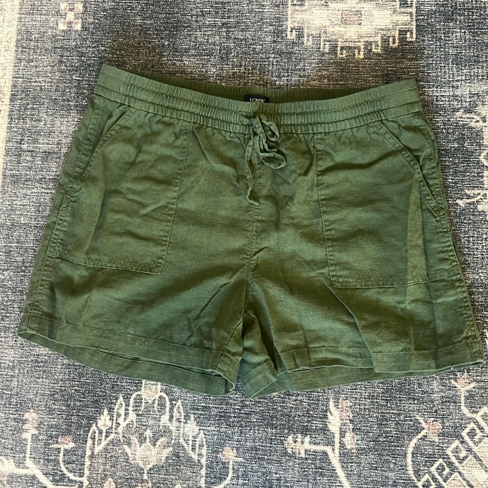 J. Crew linen shorts